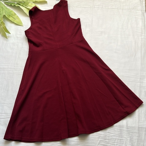 NWT Owin Women's Vintage Floral Lace Flared A-Line Swing Casual Dress - Picture 6 of 7